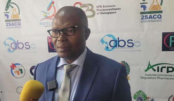 Le président de 2SACQ, Pr Christophe Amin